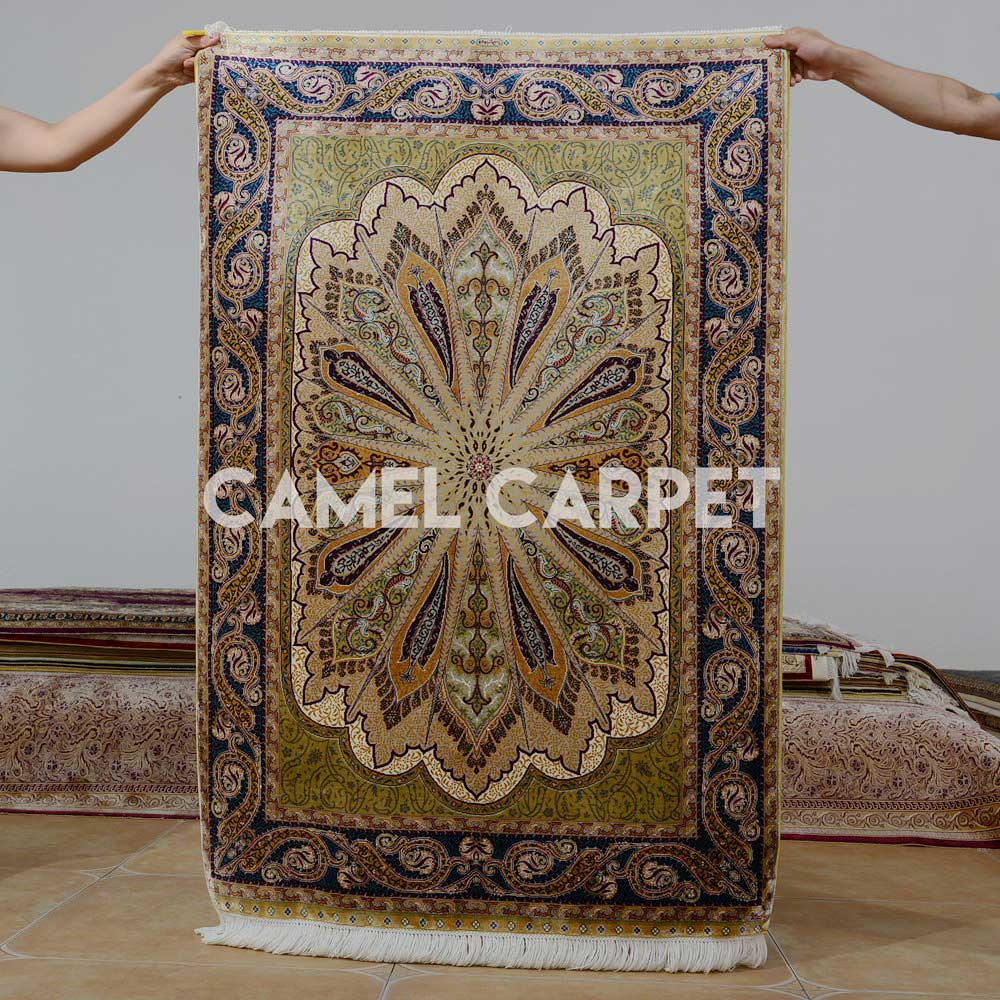 Turkish Green And Brown Area Rugs.jpg